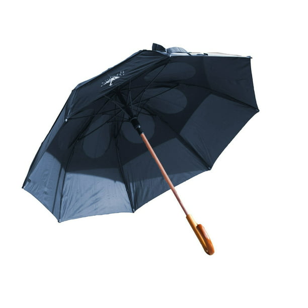 Nylon Two Person Umbrella GustBuster 55 MPH  Wind Warranty Doorman 62" Dia